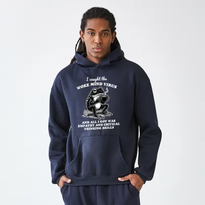 Tokyo-Tiger Awakened Thinking Virus Frog Aldult Fleece Hoodie