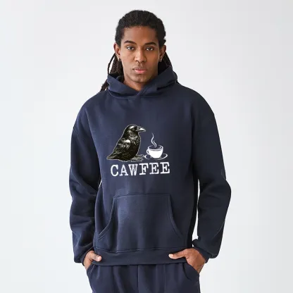 Tokyo-Tiger Cawfee Funny Japan Meme Aldult Fleece Hoodie