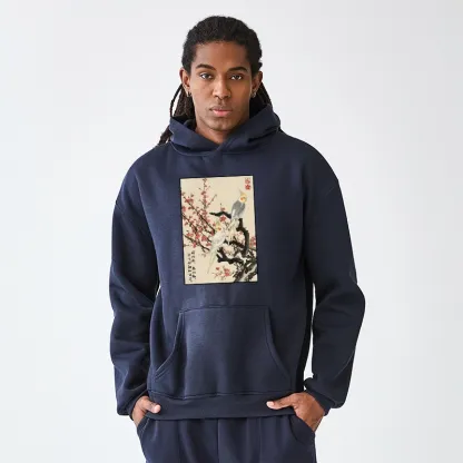 Tokyo-Tiger Whispers of Silent Blossoms Aldult Fleece Hoodie