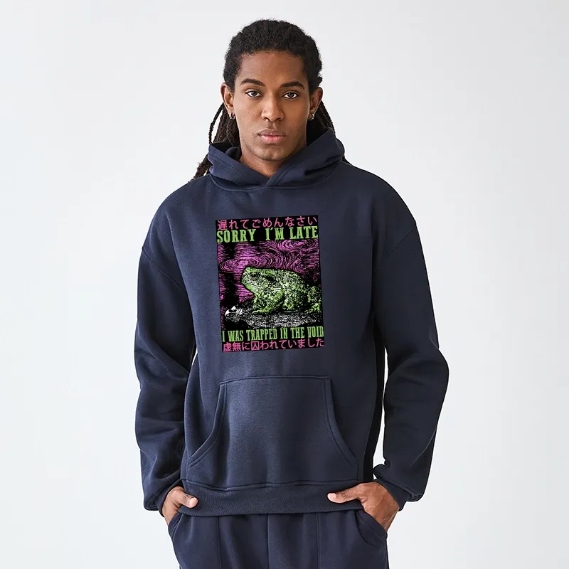 Tokyo-Tiger Frogs Trapped In The Void Aldult Fleece Hoodie