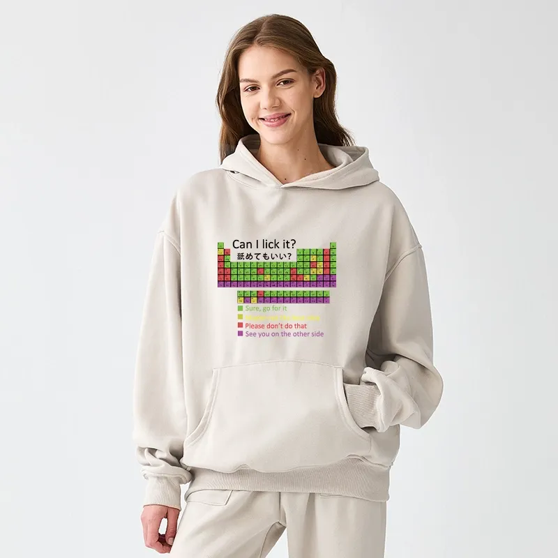 Tokyo-Tiger Can I Lick It Aldult Fleece Hoodie