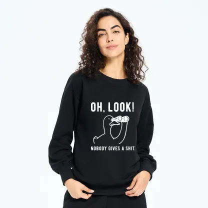 Tokyo-Tiger No One Cares About The Duck Classic Sweatshirt