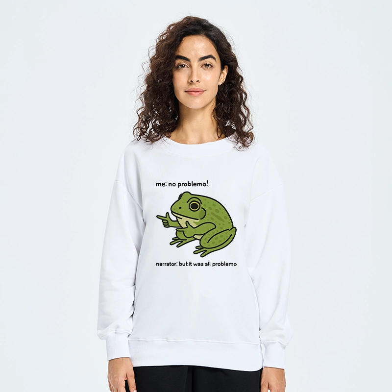 Tokyo-Tiger Stupid Frog Meme Classic Sweatshirt