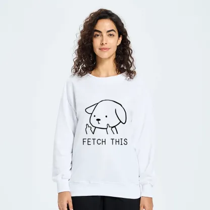 Tokyo-Tiger Fetch This Dog Classic Sweatshirt