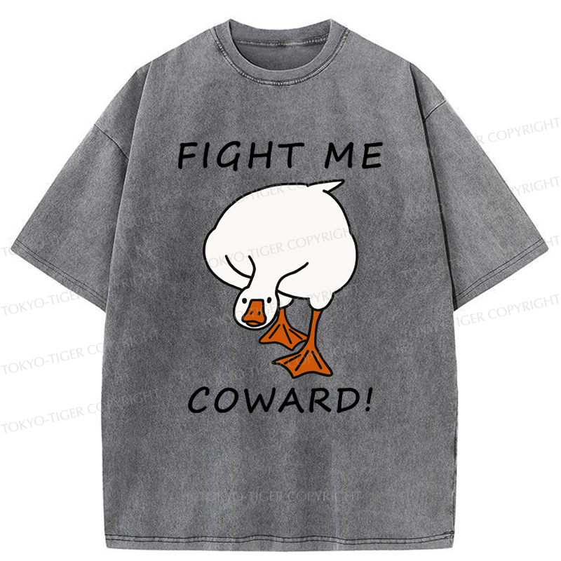 Tokyo-Tiger Philosophy Of A Fighter Goose Washed T-Shirt