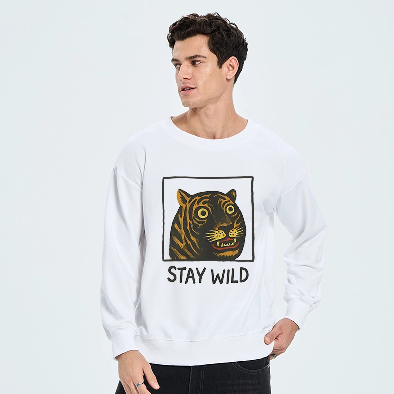 Tokyo-Tiger Silly And Cute Tiger Classic Sweatshirt