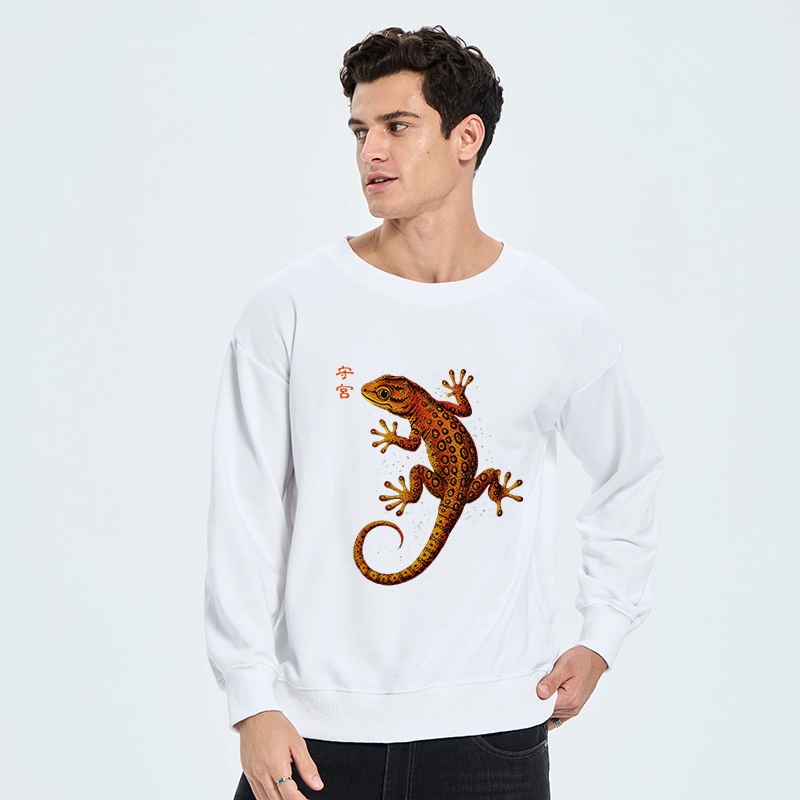Tokyo-Tiger Retro Gecko Funny Classic Sweatshirt