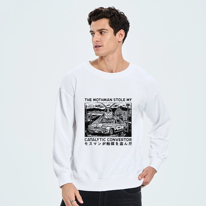 Tokyo-Tiger The Night Mothman Stole My Converter Classic Sweatshirt