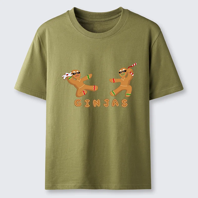Tokyo-Tiger Gingerbread Ninja Classic T-Shirt