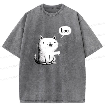 Tokyo-Tiger The Judgment Cat Washed T-Shirt