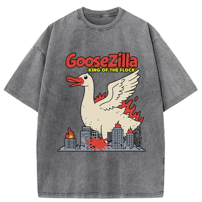 Tokyo-Tiger King Of The Flock Washed T-Shirt