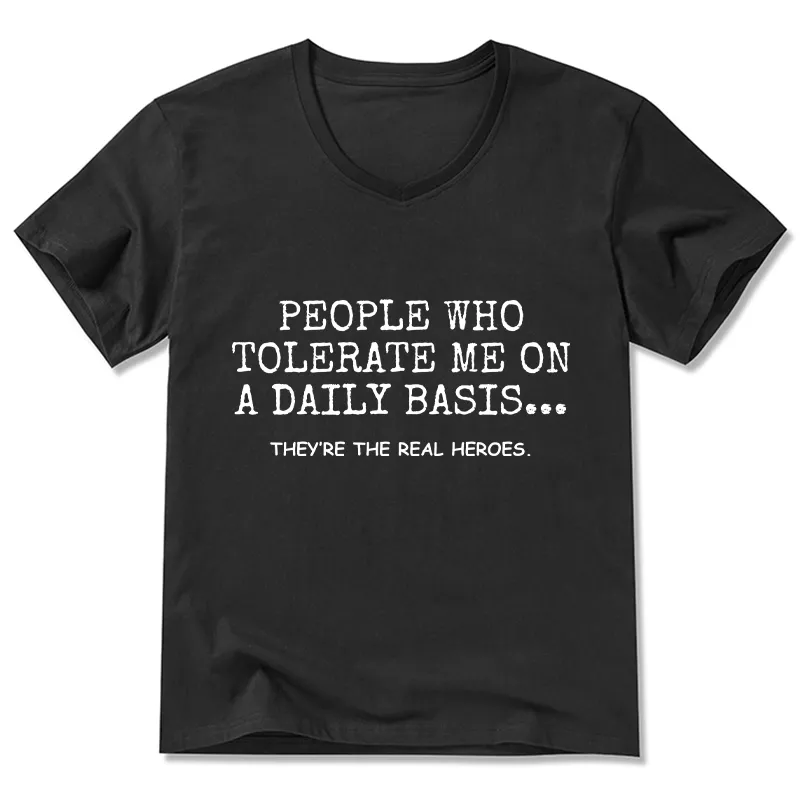 Tokyo-Tiger Anyone Who Puts Up With Me Is A Hero Classic T-Shirt