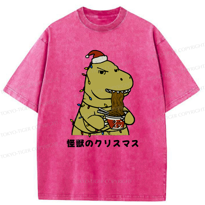 Tokyo-Tiger The Monsters’ Christmas Washed T-Shirt