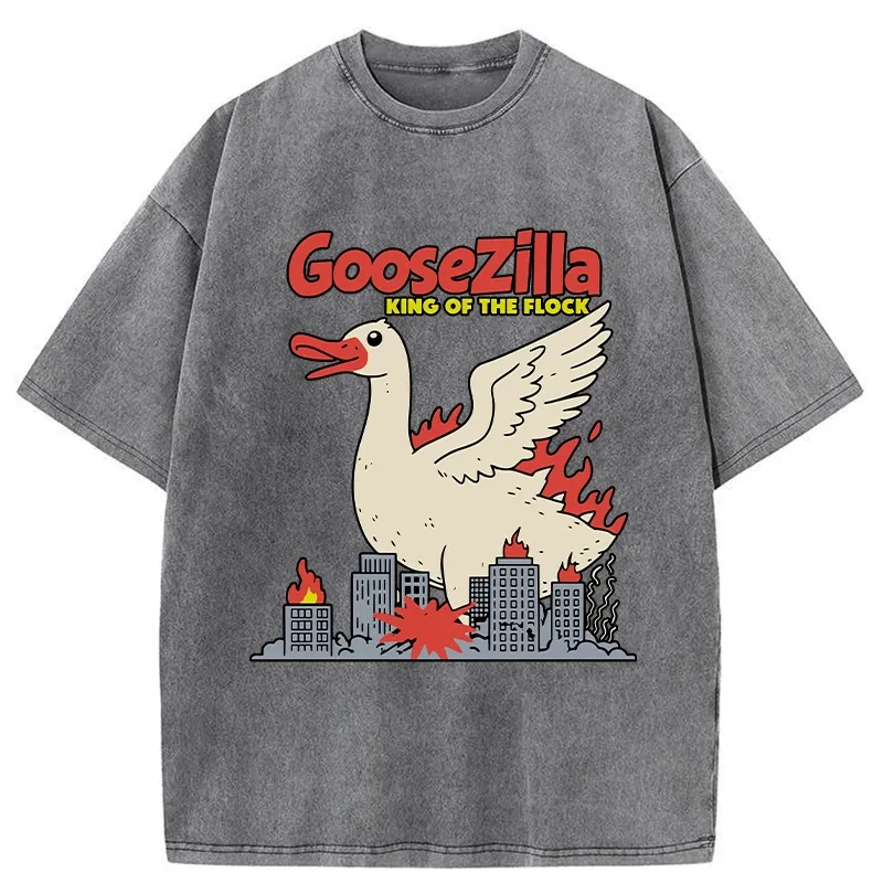 Tokyo-Tiger King Of The Flock Washed T-Shirt