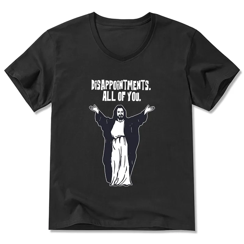 Tokyo-Tiger God Gives Disappointment V-Neck Classic T-Shirt