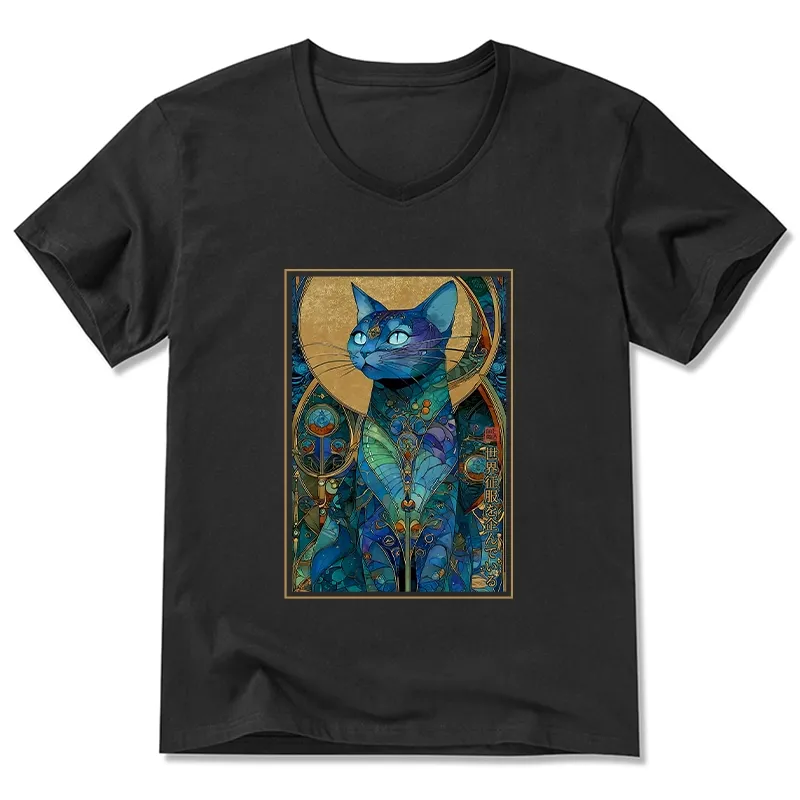 Tokyo-Tiger The Cat’s Plan To Rule Them All V-Neck Classic T-Shirt