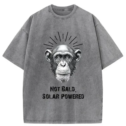 Tokyo-Tiger Human Body Solar Panel Washed T-Shirt