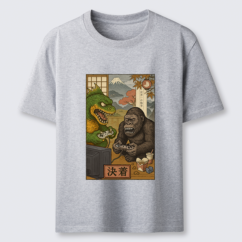 Tokyo-Tiger Monsters Play Games Classic T-Shirt