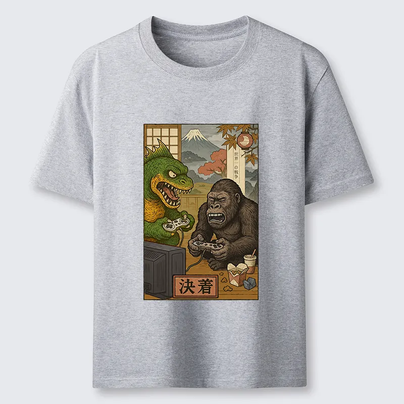 Tokyo-Tiger Monsters Play Games Classic T-Shirt