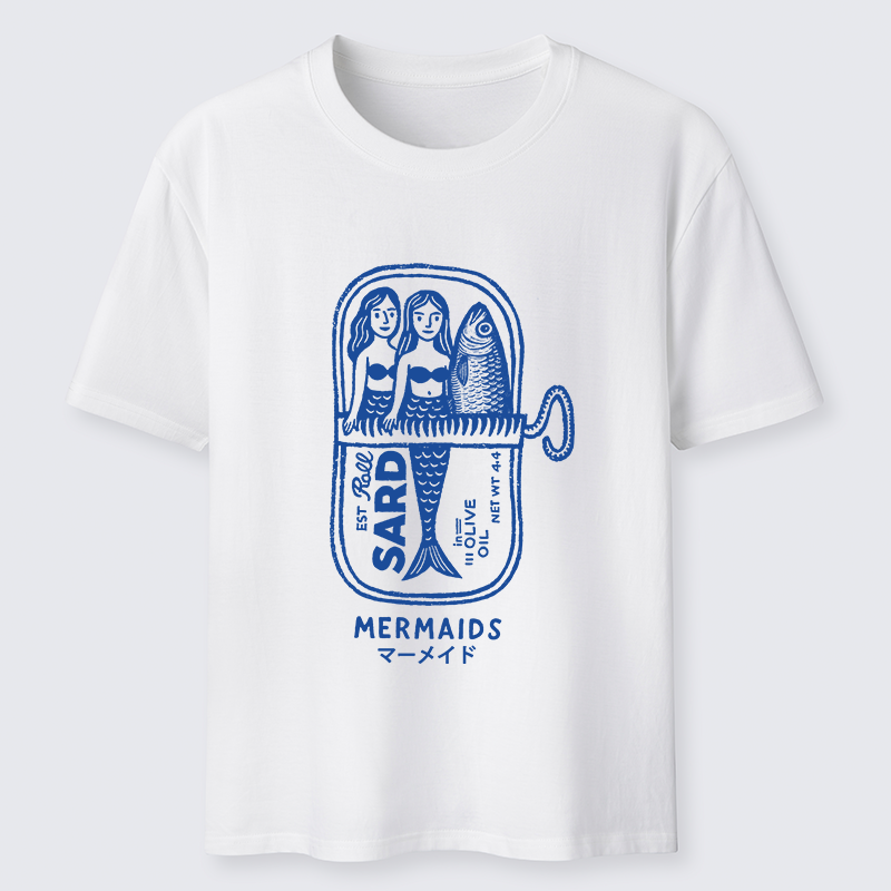 Tokyo-Tiger Mermaid Can Classic T-Shirt