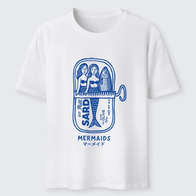 Tokyo-Tiger Mermaid Can Classic T-Shirt