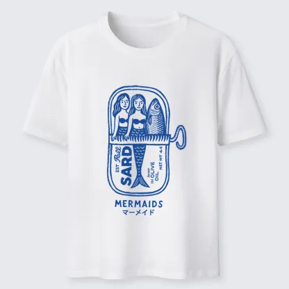 Tokyo-Tiger Mermaid Can Classic T-Shirt