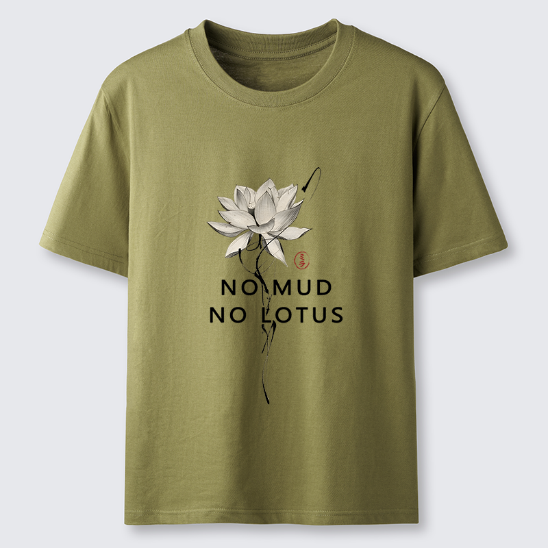 Tokyo-Tiger Japanese Zen Lotus Classic T-Shirt