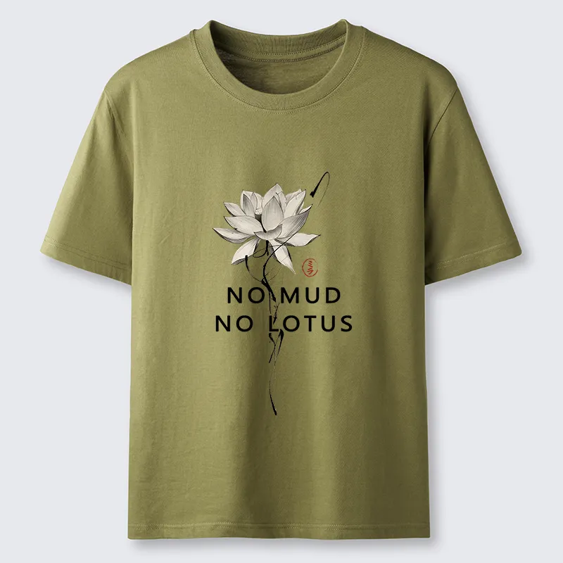 Tokyo-Tiger Japanese Zen Lotus Classic T-Shirt