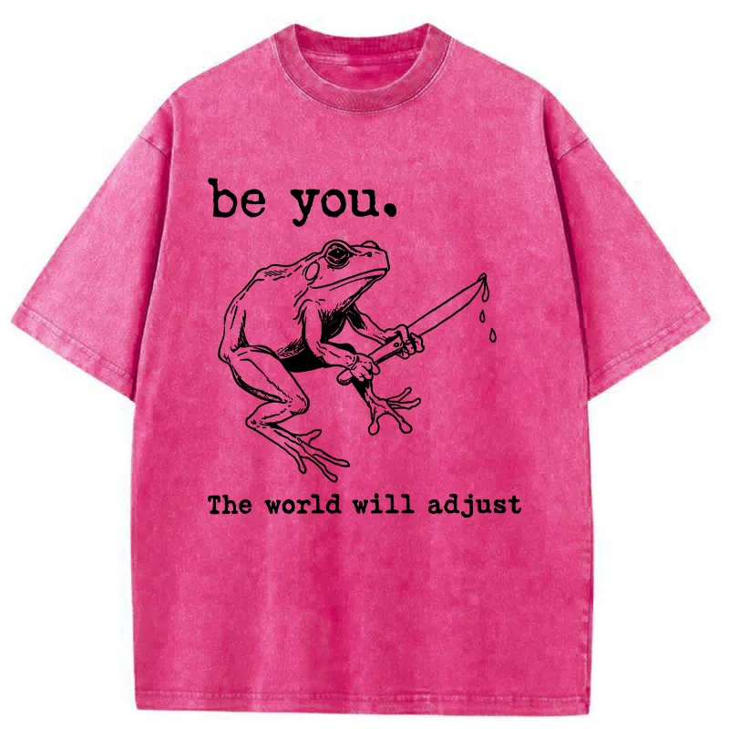 Tokyo-Tiger Be Yourself Washed T-Shirt