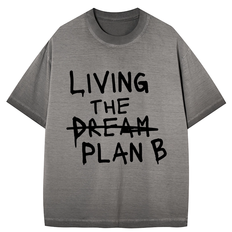 Tokyo-Tiger Implement Plan B Gradient Washed T-Shirt