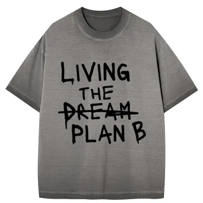 Tokyo-Tiger Implement Plan B Gradient Washed T-Shirt