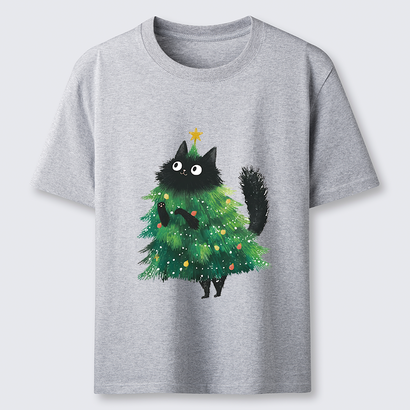 Tokyo-Tiger Christmas Tree Cat Japan Classic T-Shirt