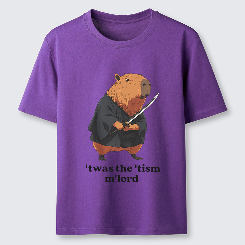Tokyo-Tiger Focused Samurai Capybara Classic T-Shirt