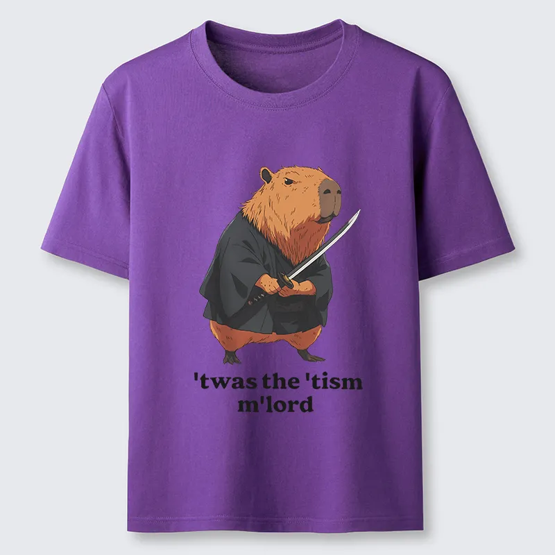 Tokyo-Tiger Focused Samurai Capybara Classic T-Shirt