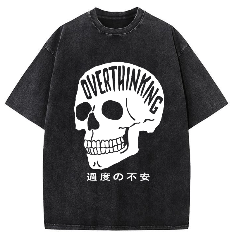 Tokyo-Tiger Excessive Anxiety Washed T-Shirt