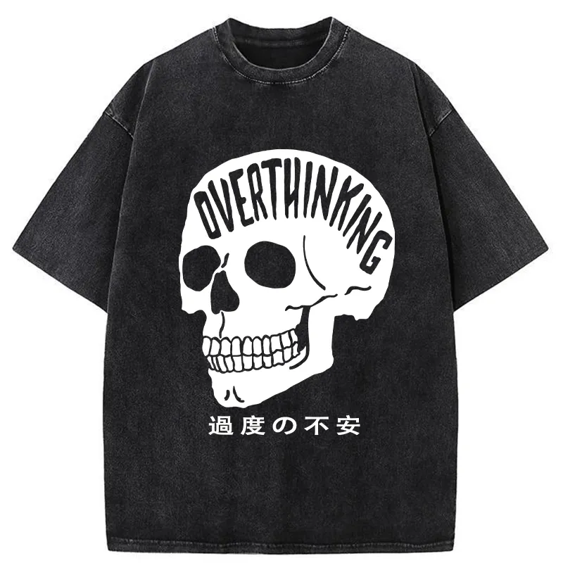 Tokyo-Tiger Excessive Anxiety Washed T-Shirt