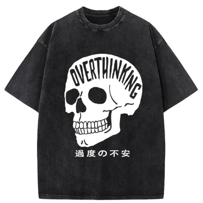 Tokyo-Tiger Excessive Anxiety Washed T-Shirt