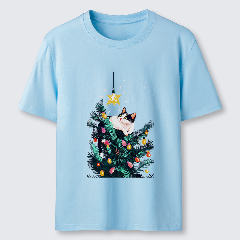Tokyo-Tiger Cute Christmas Cat Japan Classic T-Shirt