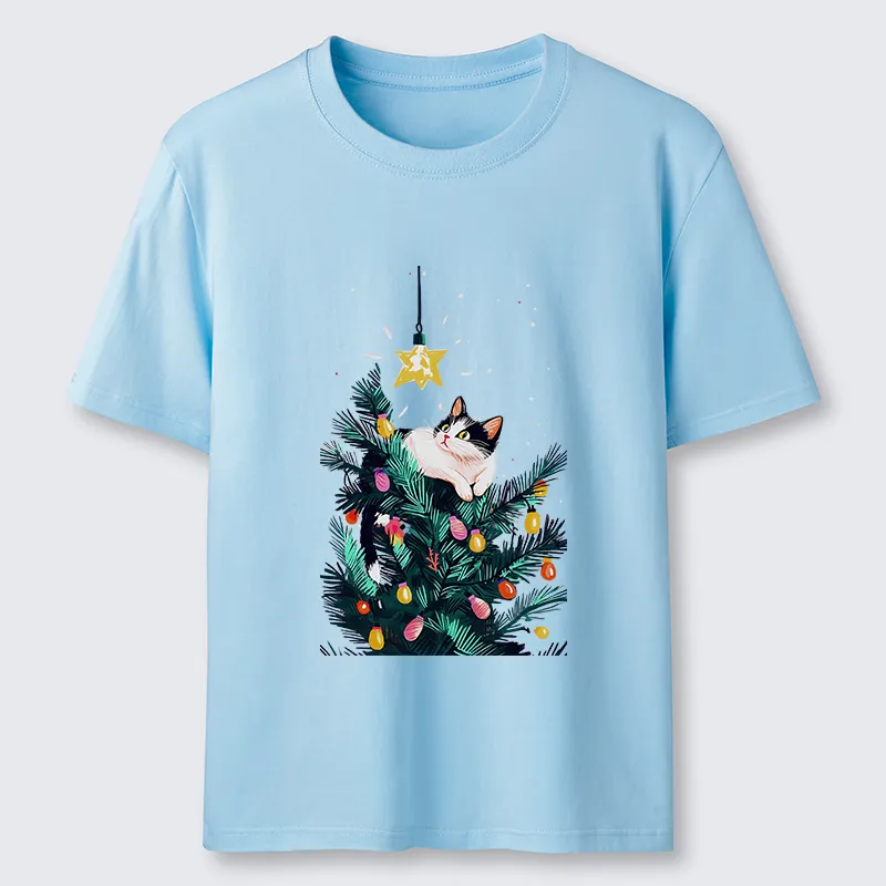Tokyo-Tiger Cute Christmas Cat Japan Classic T-Shirt
