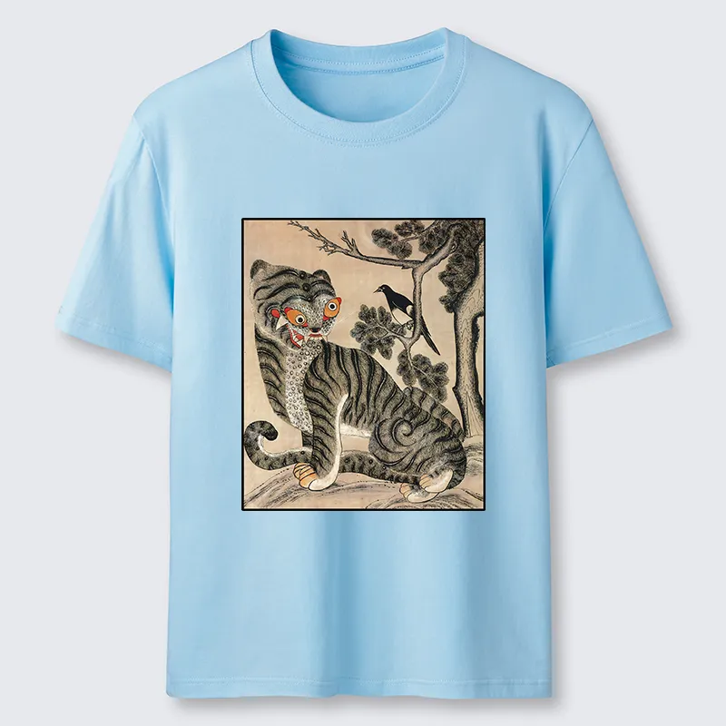 Tokyo-Tiger Tiger And Magpie Classic T-Shirt