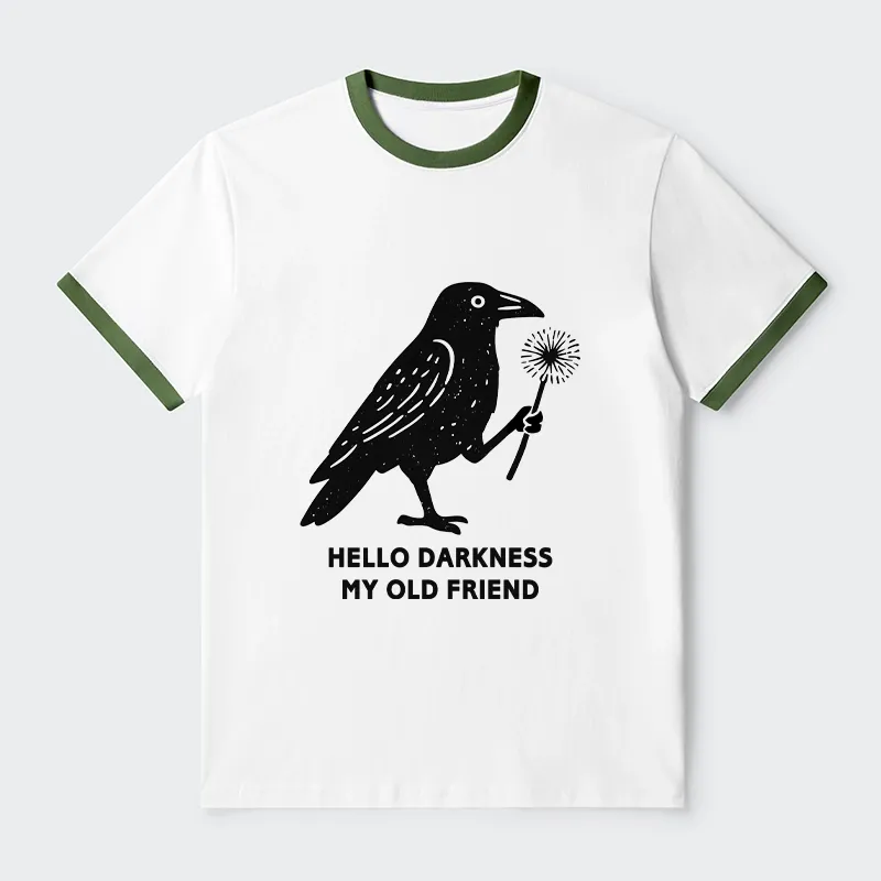 [Copy]Tokyo-Tiger Which One Should I Wear Today Contrast Trim T-Shirt