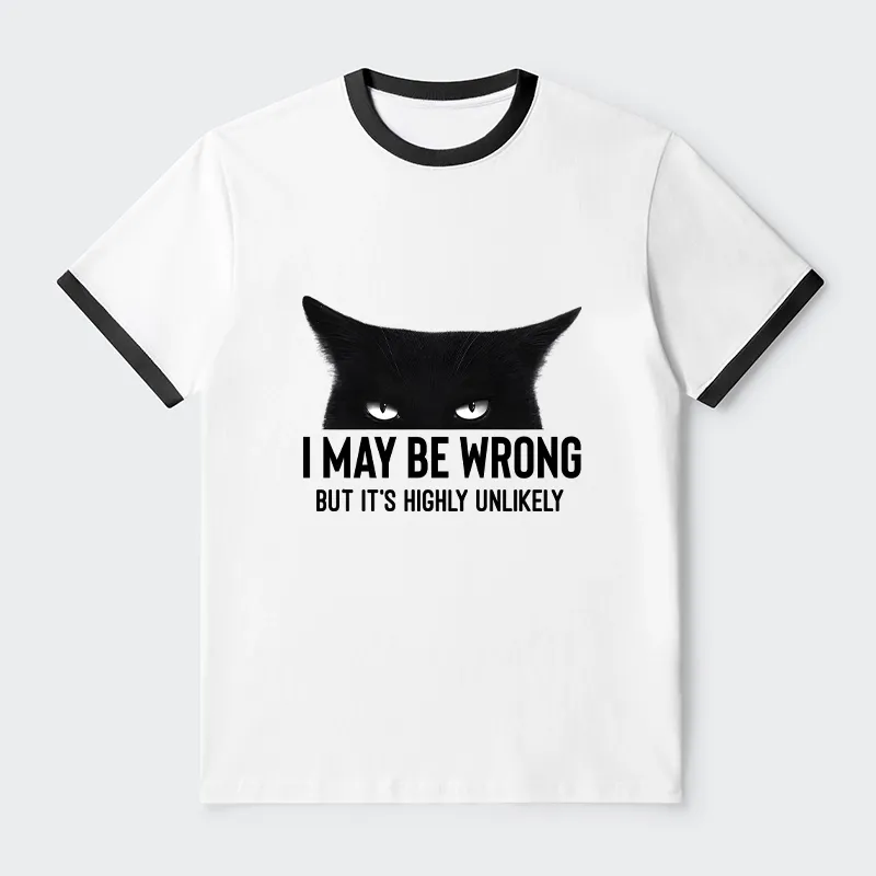 Tokyo-Tiger Cat Can Do No Wrong Trim T-Shirt