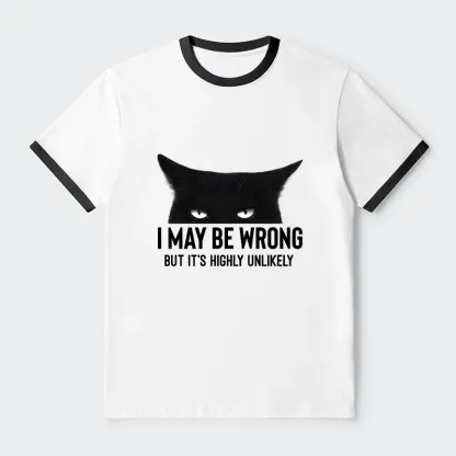 Tokyo-Tiger Cat Can Do No Wrong Trim T-Shirt