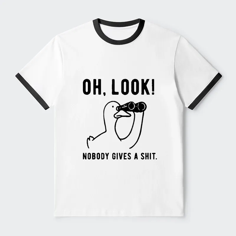 Tokyo-Tiger No One Cares About The Duck Trim T-Shirt