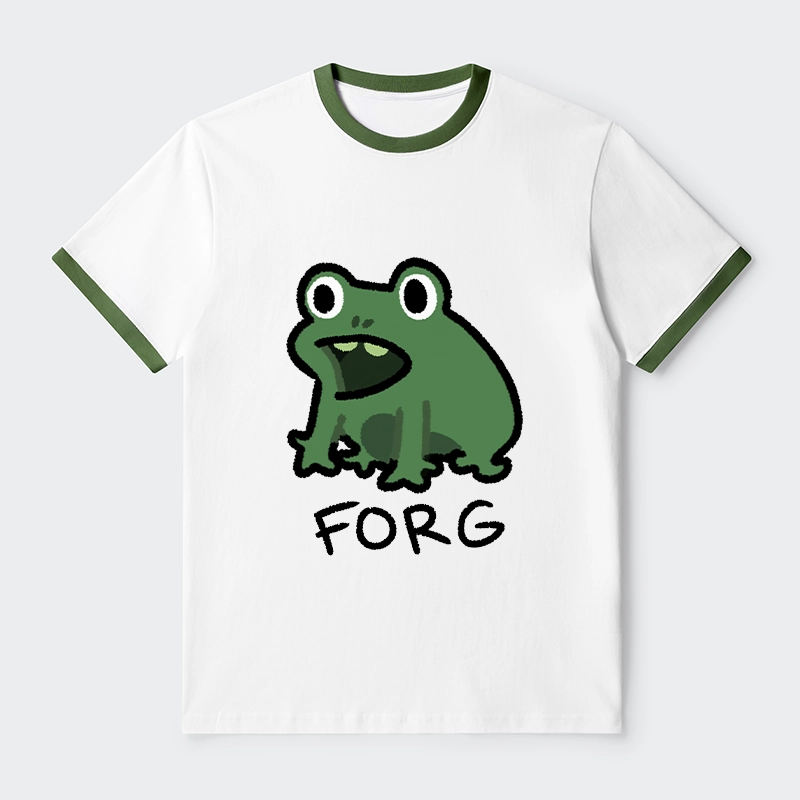 Tokyo-Tiger Funny Forg Japan Trim T-Shirt