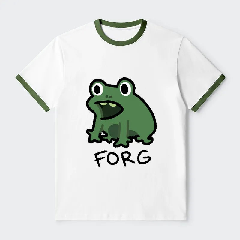 Tokyo-Tiger Funny Forg Japan Trim T-Shirt