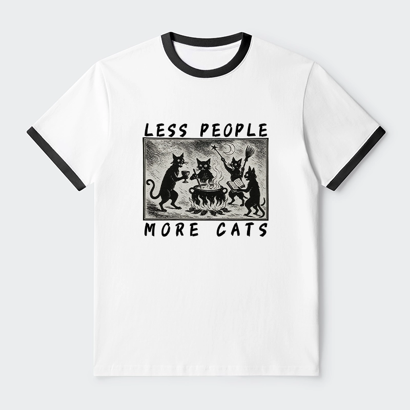 Tokyo-Tiger Cat Sacrifice Ceremony Trim T-Shirt