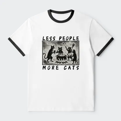 Tokyo-Tiger Cat Sacrifice Ceremony Trim T-Shirt