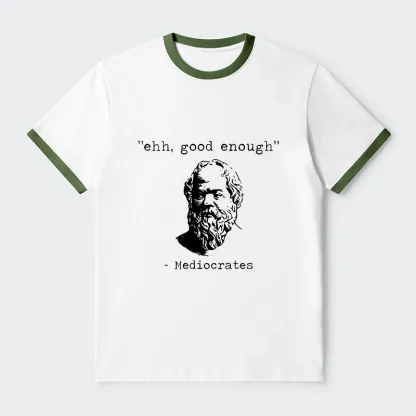 Tokyo-Tiger Mediocrates Meme Trim T-Shirt