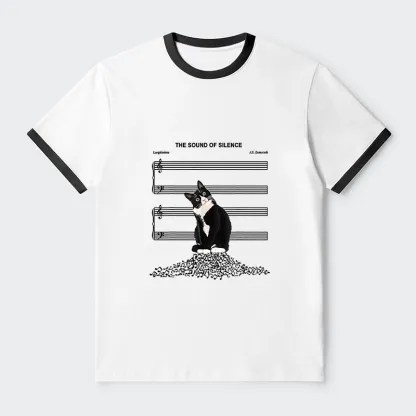 Tokyo-Tiger The Sound Of Silence Trim T-Shirt